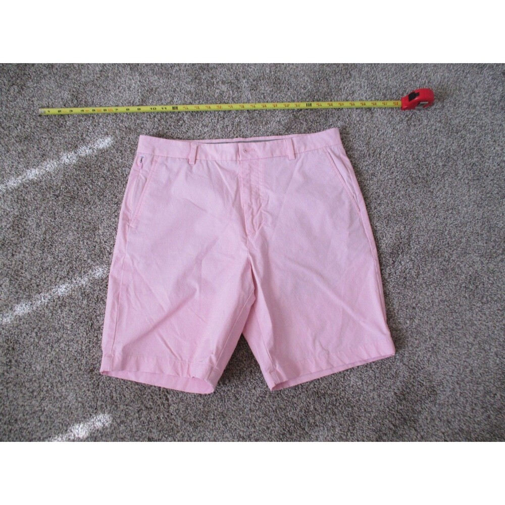 Vineyard Vines OTG On The Go Shorts Mens 34 Pink shorts Vibrant Stretch 9"
